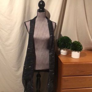 BCBG High Low Vest